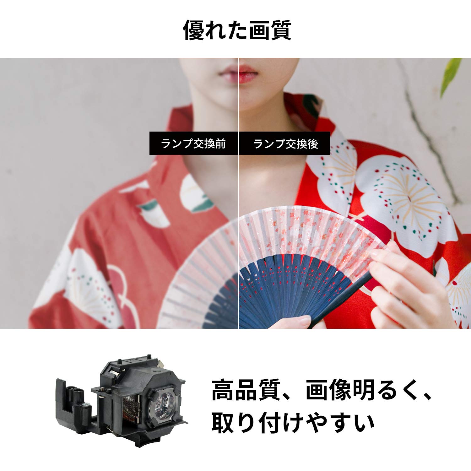 プロジェクター交換ランプ新品　ELPLP82 Amazon.co.jp: Epson elplp82交換用プロジェクターランプ(デュアル